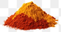 PNG Powder spice white background ingredient. 