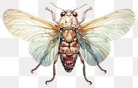 PNG Cicada animal insect fly