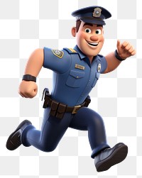 PNG Police cartoon white background protection. AI generated Image by rawpixel.