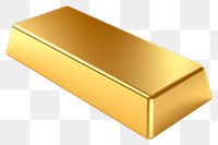 PNG A gold bar white background treasure jewelry. 