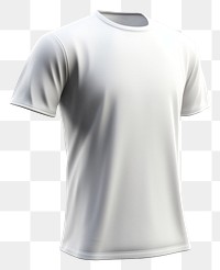 PNG T-shirt white white background sportswear. AI generated Image by rawpixel.