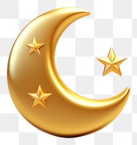 PNG  Moon astronomy night gold. AI generated Image by rawpixel.