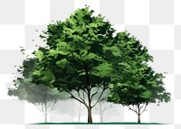 PNG Green Trees tree outdoors nature. AI generated Image by rawpixel.