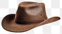 PNG Western hat headwear headgear sombrero. 