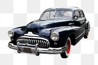 Classic car png vehicle, transparent background