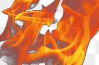 Blazing fire png transparent background