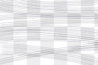 Abstract line png overlay, transparent background