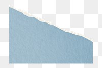 Blue border png sticker, transparent background