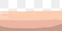 Pink & beige png border transparent background