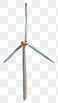 Wind energy png transparent background