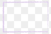 Purple rectangle png, transparent background