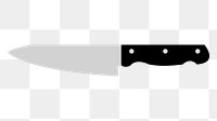 Knife png illustration, transparent background. Free public domain CC0 image.