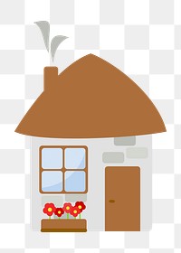 Home png illustration, transparent background. Free public domain CC0 image.