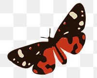 Butterfly png illustration, transparent background. Free public domain CC0 image.