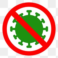 No germ png sticker, transparent background. Free public domain CC0 image.