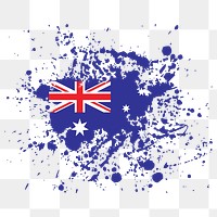 Australia png sticker, transparent background. Free public domain CC0 image.