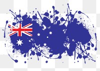 Australia png sticker, transparent background. Free public domain CC0 image.