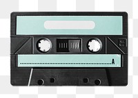 PNG Cassette tape, collage element, transparent background