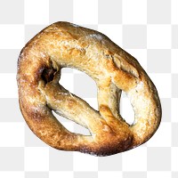 Pretzel png, transparent background