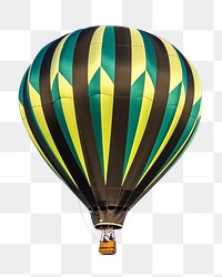 Air balloon png sticker, transparent background
