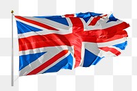 United Kingdom flag png, transparent background