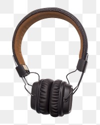 Headphones digital device png sticker, transparent background