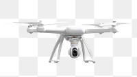 Drone camera png, transparent background