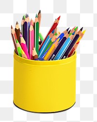 Color pencils png, transparent background