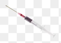 Medical needle png, transparent background