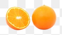 Orange fruit png sticker, transparent background