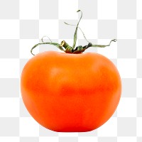 Fresh tomato png sticker, transparent background