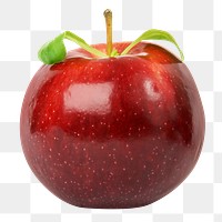 Apple fruit png sticker, transparent background