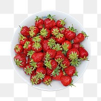 Strawberry fruit png, transparent background