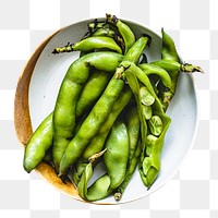 Legumes bean png sticker, transparent background