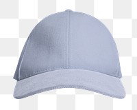 Purple baseball cap png, transparent background