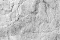 Crumpled paper png texture, transparent background