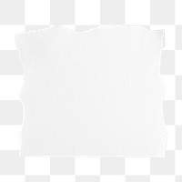 Torn note paper png sticker, transparent background