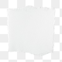 Ripped paper note png sticker, transparent background