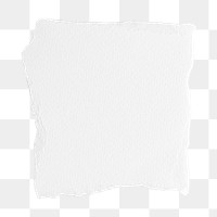 Ripped paper note png sticker, transparent background