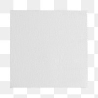 Paper towel texture png sticker, transparent background