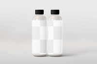 Water bottle  png mockup, transparent design