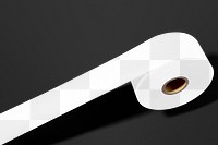 Duct tape png mockup, transparent office stationery