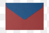 Red envelope png sticker, transparent background