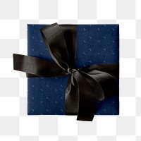 Luxury gift box png, transparent background