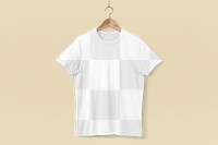 Women's t-shirt png transparent mockup