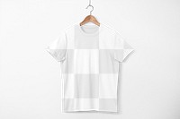 Women's t-shirt png transparent mockup