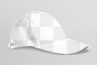 Baseball cap png transparent mockup