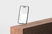 Smartphone screen png transparent mockup