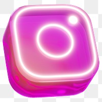 Instagram icon png, transparent background. BANGKOK, THAILAND, 3 MARCH 2023