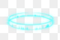 Futuristic portal png element, digital remix, transparent background